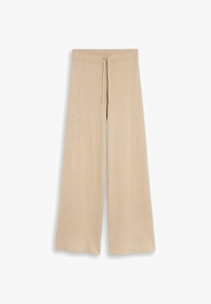 TOM TAILOR, Tracksuit bottoms - gravel beige melange