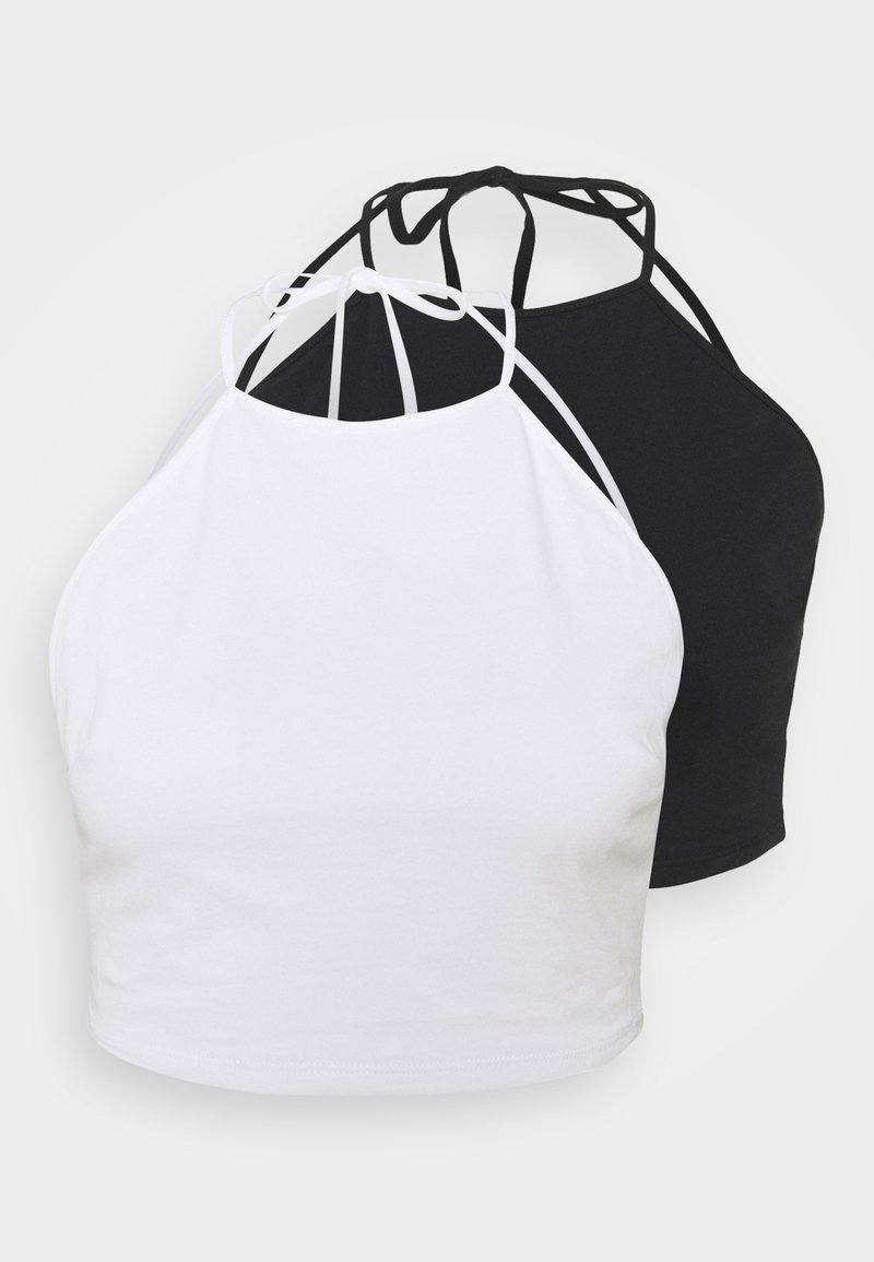 Damen T-Shirts | Even&Odd 2 PACK Top black/white/schwarz - PW07262 Damen T-Shirts | Even&Odd 2 PACK Top black/white/schwarz - PW07262