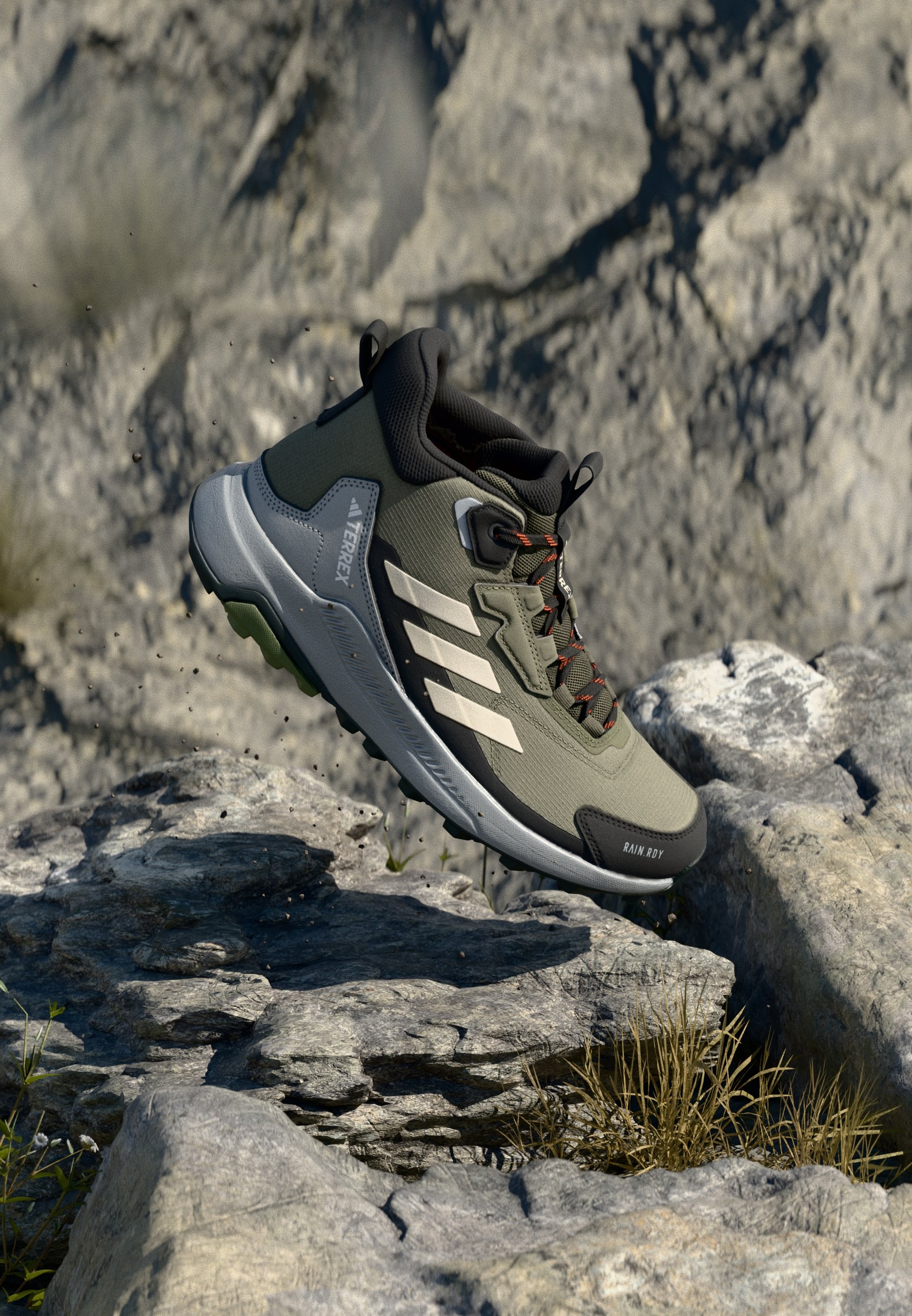 adidas gazelle silver green womens adidas Men's TERREX Unity Leather Mid COLD.RDY Hiking Boots – runnwalk main image 0
