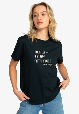 Roxy SPARKLE EVENING ATTITUDE - Print T-shirt - kvj