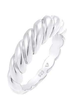 Elli CLASSIC TWISTED - Ring - silber