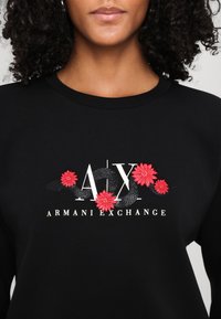 Armani Exchange Mikina - black
