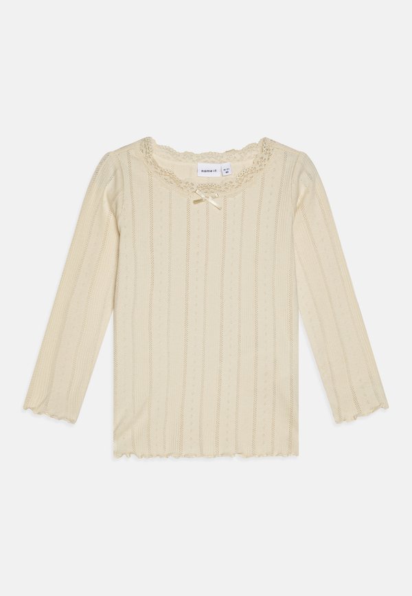 NMFFREDA SLIM - Long sleeved top - summer sand
