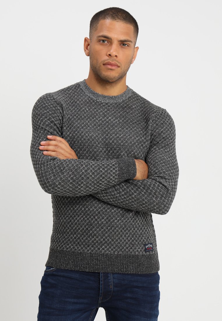 Pier One - Strickpullover - mottled grey, Vergrößern