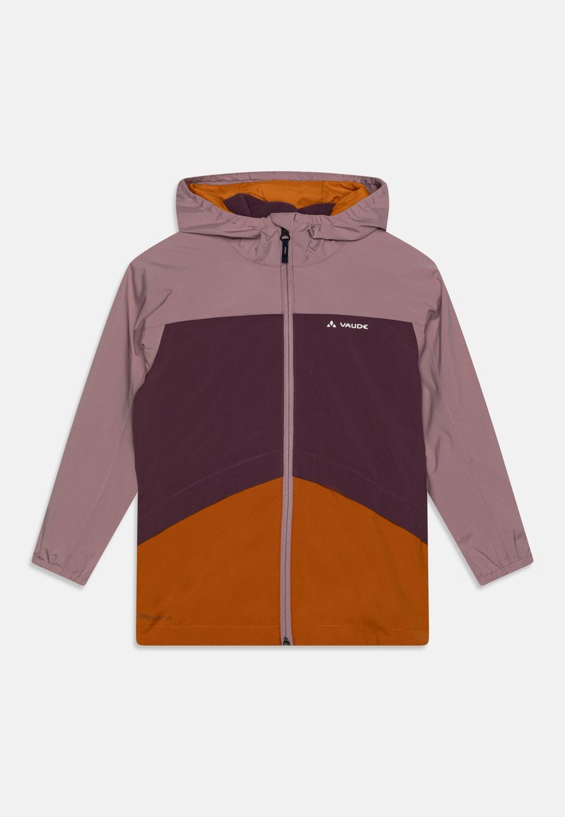 Vaude ESCAPE 3 IN 1 - Hardshell jacket - blackberry/brown