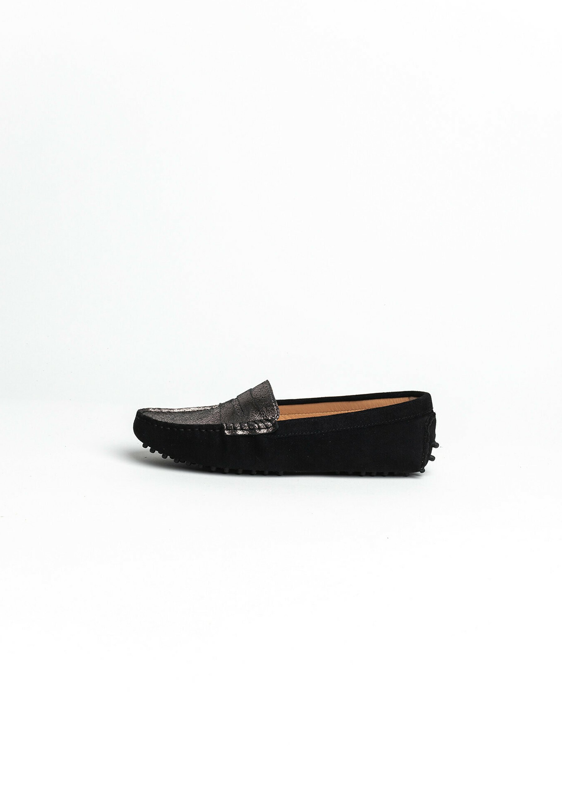 Mocassins Cuir Charles and Smith noir pour Homme
