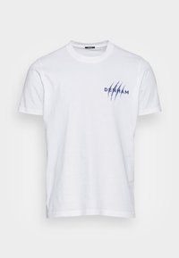 Denham POWELL SLIM TEE - T-shirt básica - white