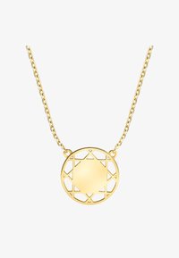 Ej vald, gold coloured