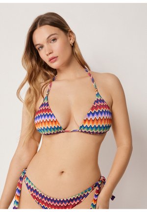 Calzedonia, VIBRANT CHEVRON TRIANGLE - Bikini-Top - multicolor