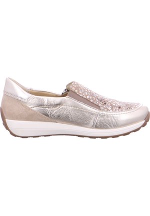 Slip-ons - gold-coloured