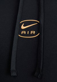 Nike Sportswear AIR - Sweatshirt - black/white/metallic gold