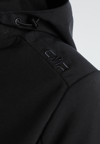 CMP WOMAN JACKET ZIP HOOD - Soft shell jacket - black