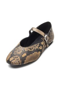 Yokono Ballerine con cinturino - beige