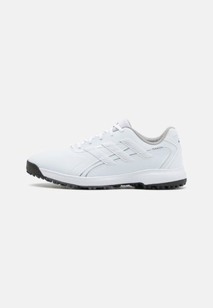 TRAXION LITE MAX SL - Golfkengät - footwear white/silver metallic/core black