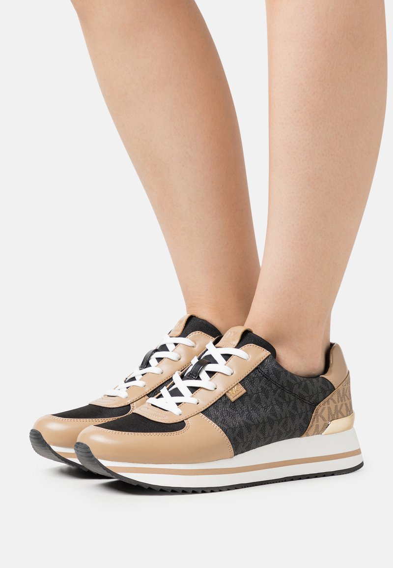 MICHAEL Michael Kors - MONIQUE TRAINER - Sneaker low - black/multi-coloured, Vergrößern