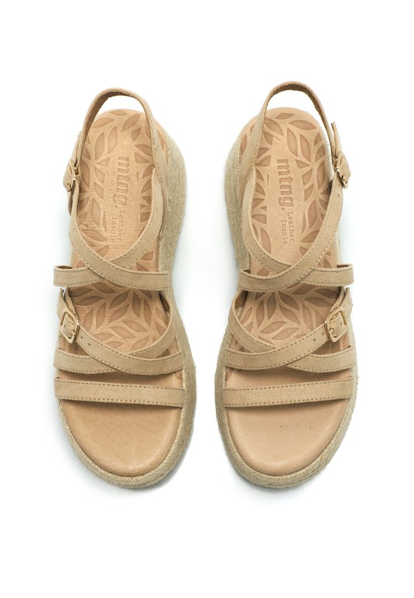 GIORGIA - Espadrilles - afelpado sand3