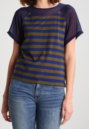 T-Shirt print - khaki