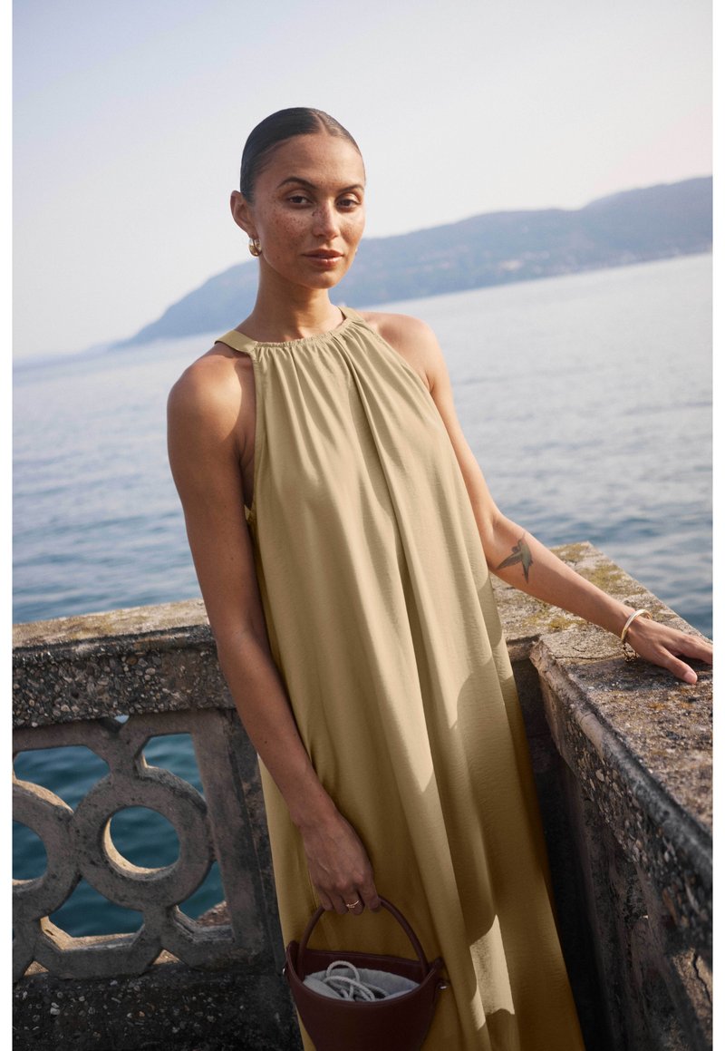 Kaffe KAFLORENCE - Day dress - starfish/camel - Zalando