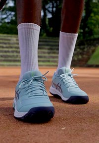 ASICS GEL DEDICATE 8 - Padelsko - teal tint/thunder blue