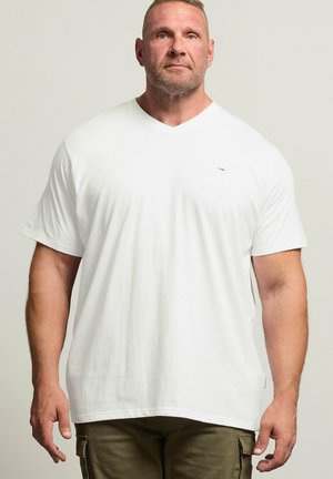 BadRhino, MEN'S T-SHIRTS - T-shirt basic - white