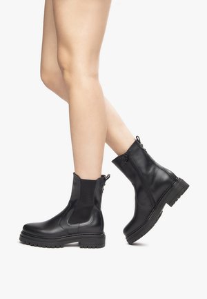 Platform ankle boots - nero