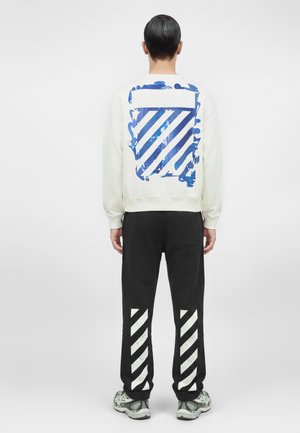 L/AB c/o Off-White, GRAFFIT CREW NECK - Sweatshirt - white
