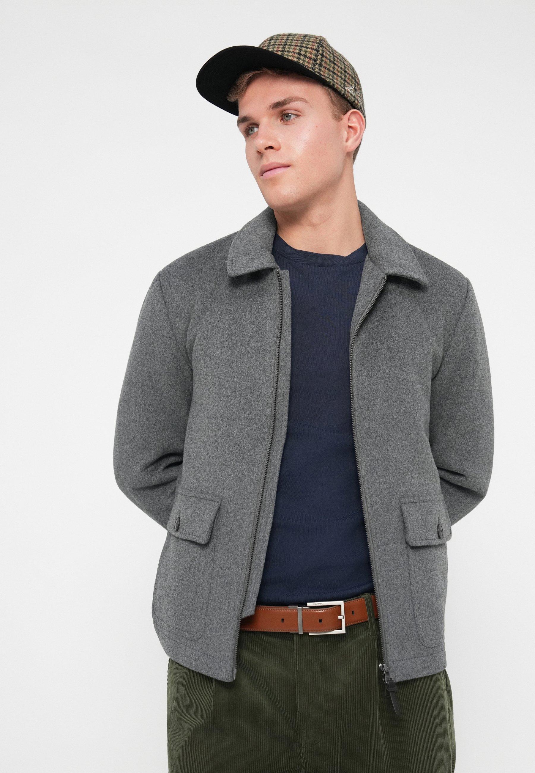 Hackett London Light jacket - charcoal grey/grey - Zalando.co.uk
