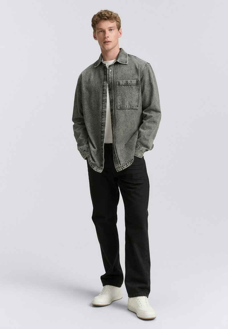 Tommy Jeans Denim Relaxed Fit Shirt camicia in jeans da uomo Abbigliamento Uomo DM0DM22304 1A5