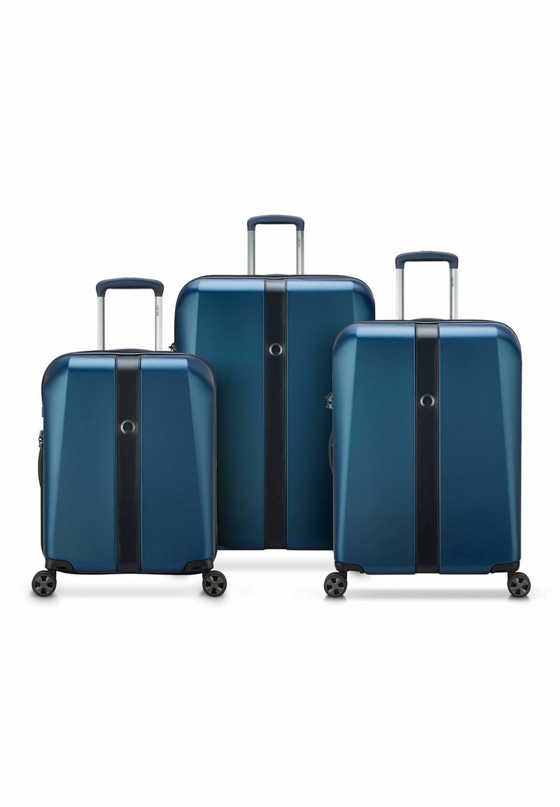 Delsey Paris PROMENADE HARD 2.0 EXPANDABLE  SET - Set di valigie - blue