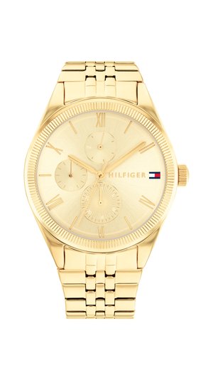 Tommy Hilfiger GP CASE GP DIAL WITH GP ACCENTS GP - Montre à aiguilles - gold coloured