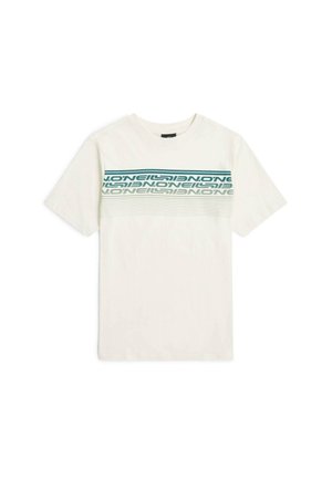 LOGO STRIPE - TEES SHORTSLEEV - T-shirts print - snow white