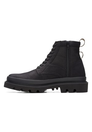 BADELL HI - G - Lace-up ankle boots - black nubuck