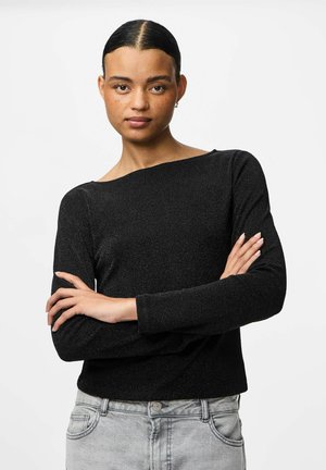 MIT LANGEN ÄRMELN - Blouse - black