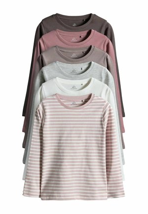 REGULAR FIT - 6 PACK REGULAR LONG SLEEVE - Pitkähihainen paita - multi