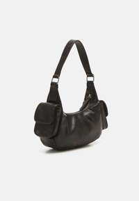 Gina Tricot POCKET BAG - Kézitáska - washed brown