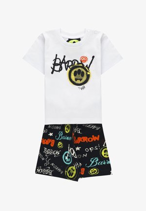 Barrow, SET DUE PEZZI CON LOGO UNISEX - Pantaloni sportivi - bianco