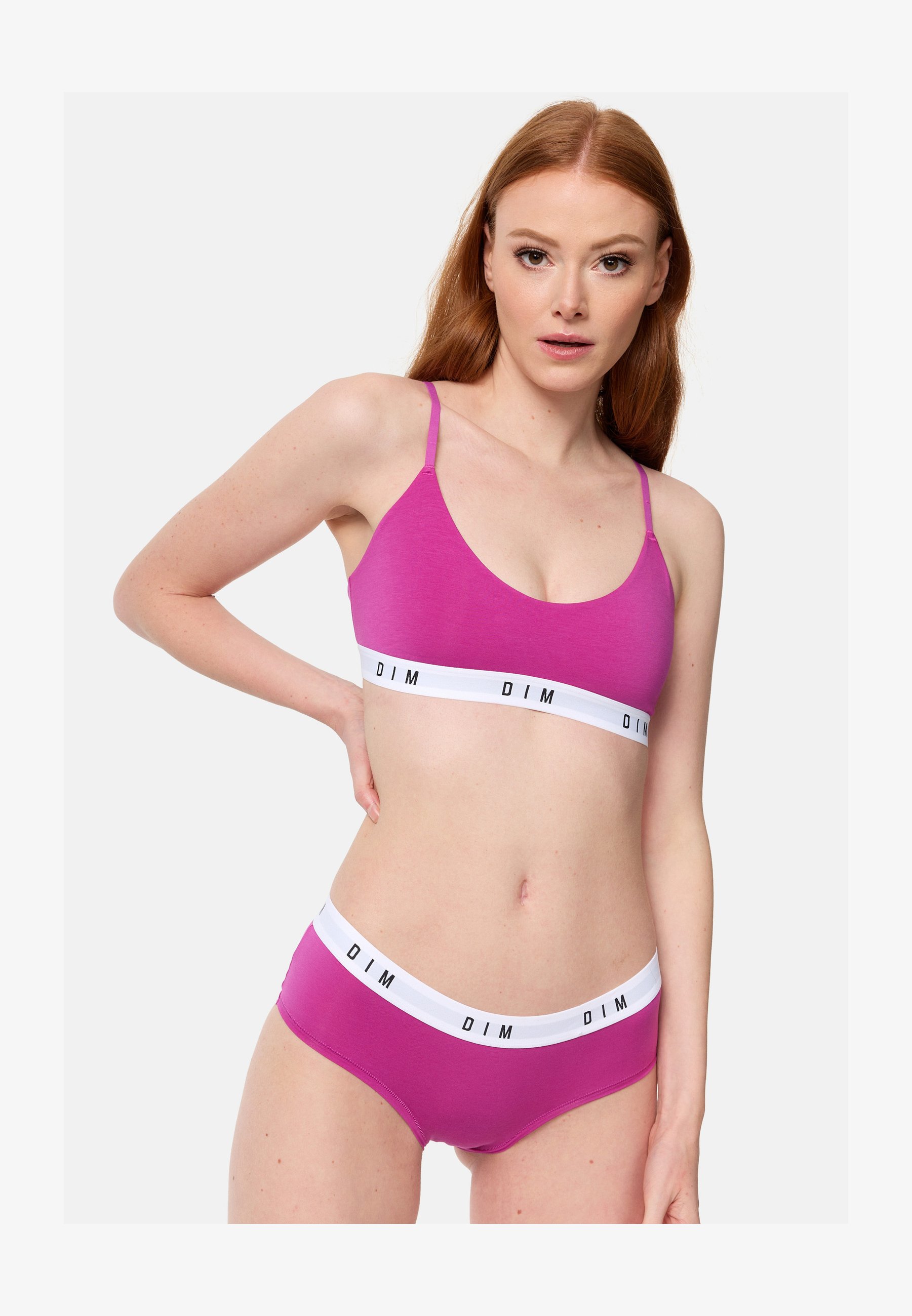 DIM Reggiseno Con Ferretto Generous Classique – Microfibra Morbida, Per Seni Generosi, Leo Choco