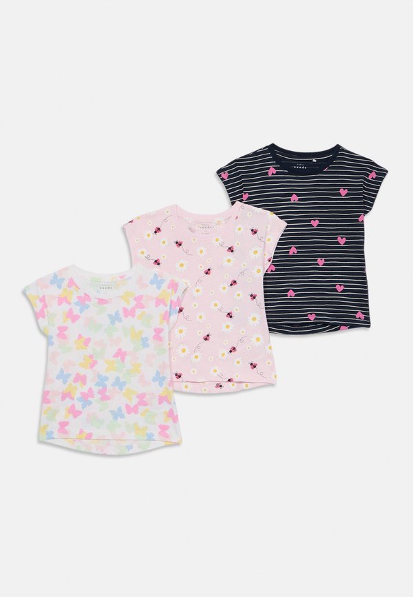 VIGGA 3 PACK - Print T-shirt