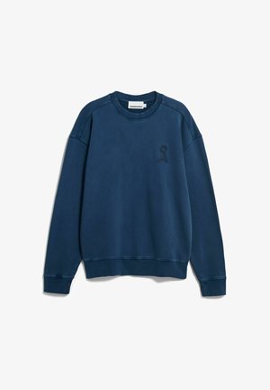 ARMEDANGELS, ICONIC Å GMT DYE - Felpa - tinted navy washed