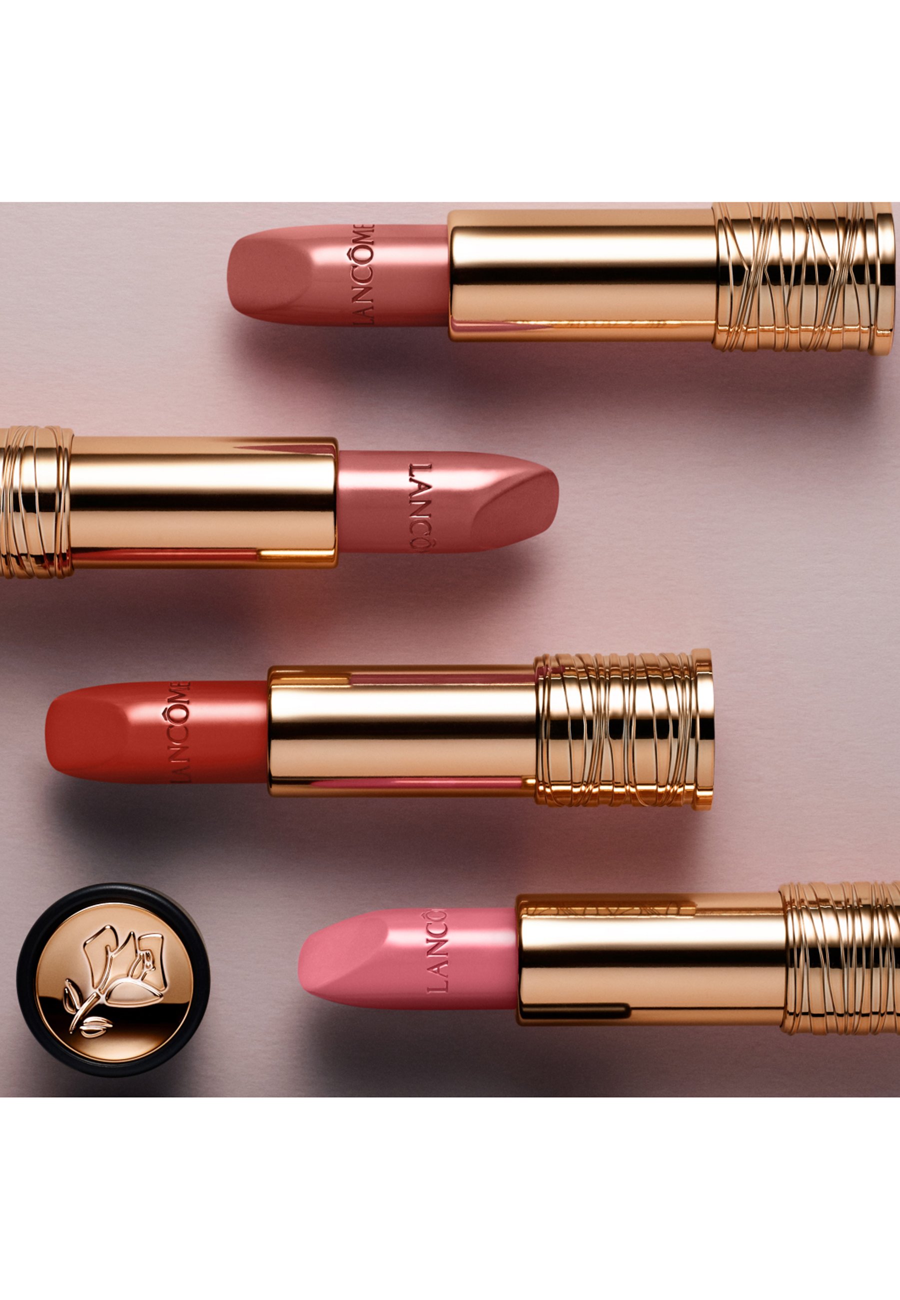 LANCÔME L'ABSOLU ROUGE CREAM - Lippenstift - peut-être/beere