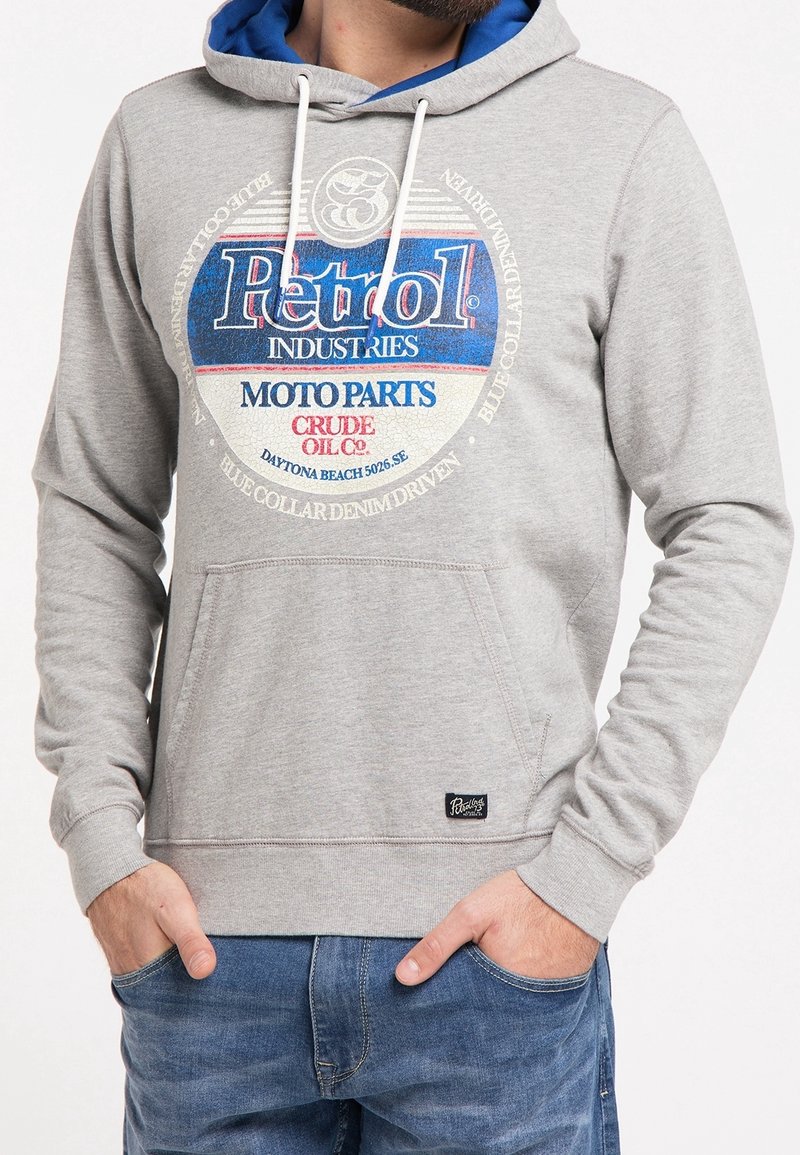 Petrol Industries Jersey con capucha - grey