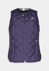 ASICS NAGINO RUN PADDED GILET - Weste - indigo fog