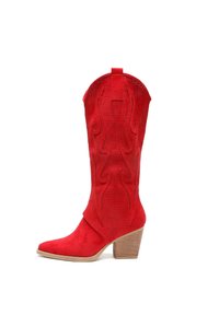 Cowboy-/Bikerlaarzen - rot
