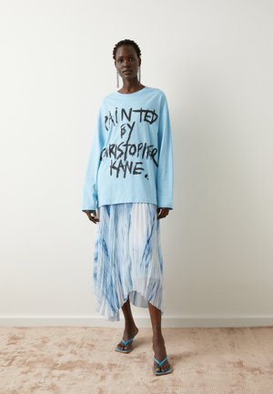 PAINTED LONG SLEEVE - T-shirt à manches longues - baby blue