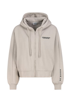 Sublevel MIT LOGOPRINT - Sweatjacke - beige