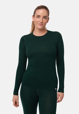 SET - Undertröja - dark green