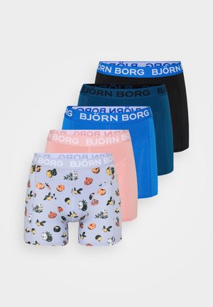 5 PACK - Trunks - blue/black/light pink
