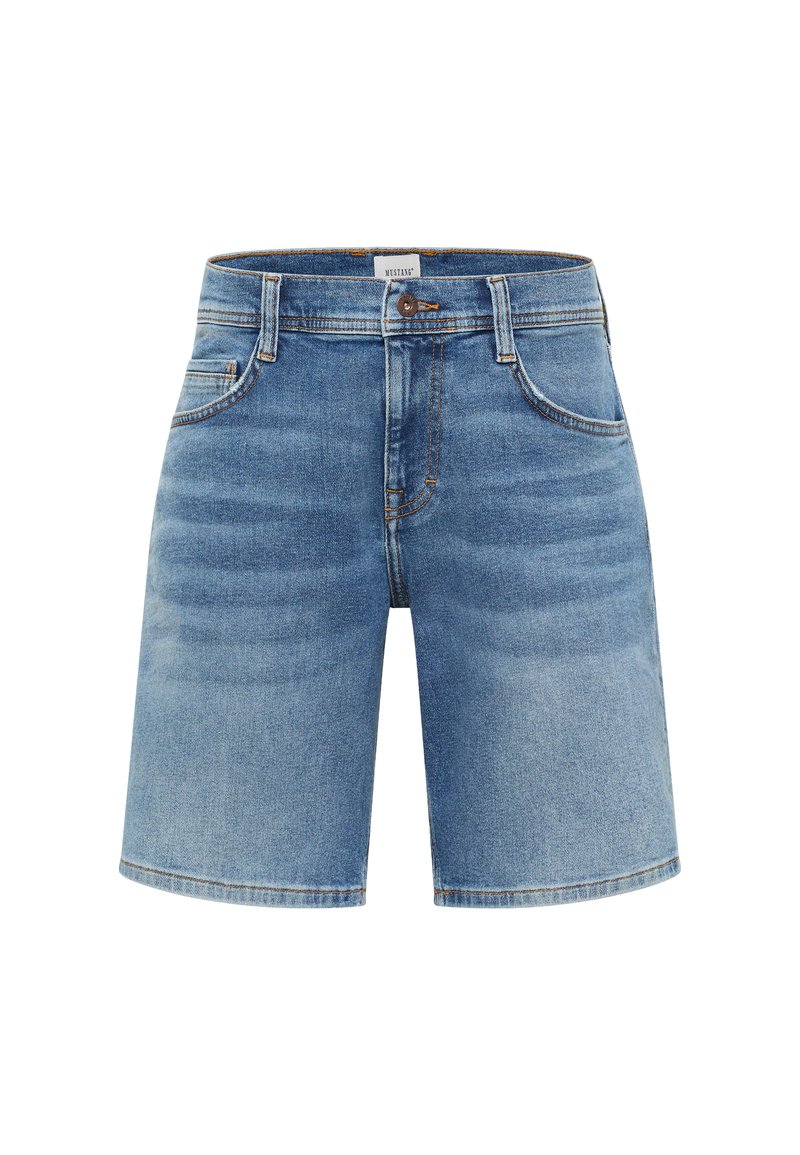 mustang Jeansshort blauw