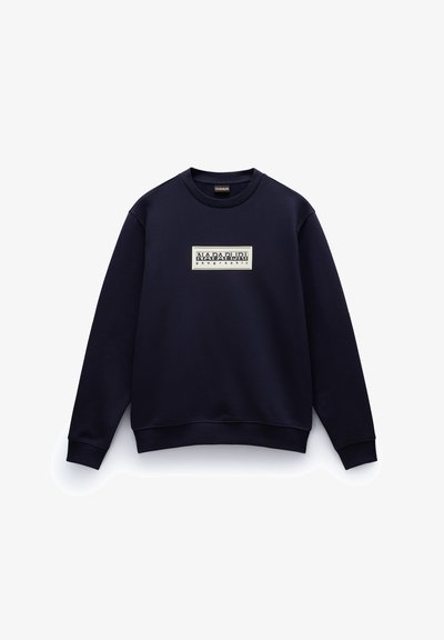 BOX LOGO - Sweatshirt - blue marine