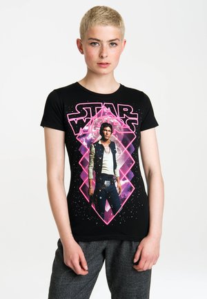 HAN SOLO-PRINT - Print T-shirt - schwarz